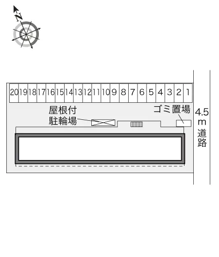 ★手数料０円★幸手市幸手　月極駐車場（LP）